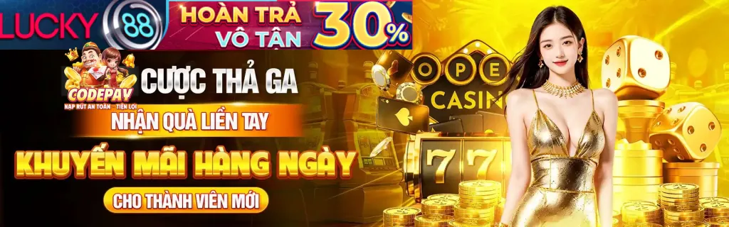 Banner khuyến mãi độc quyền của v999 code